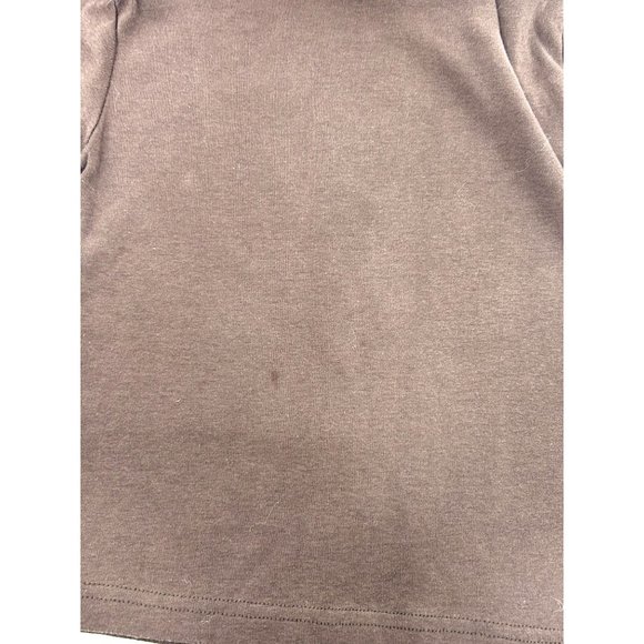 Dino Dee Toddler Turtleneck 5 Years Unisex Long Sleeves Solid Brown 100% Cotton - Picture 5 of 7